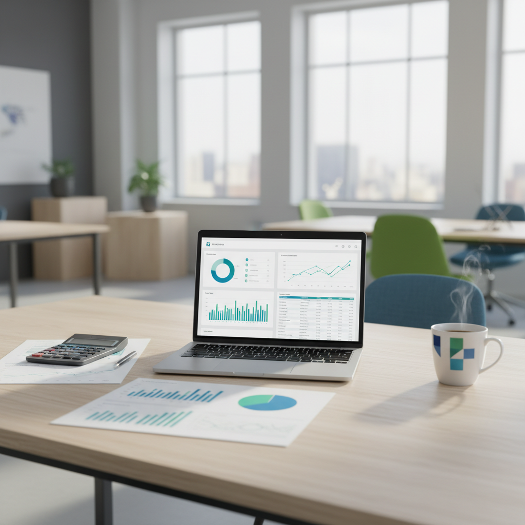 Modern Accounting Workspace